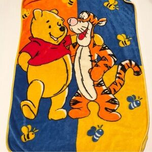 Winnie the Pooh and Tigger Blanket 58” x 43”